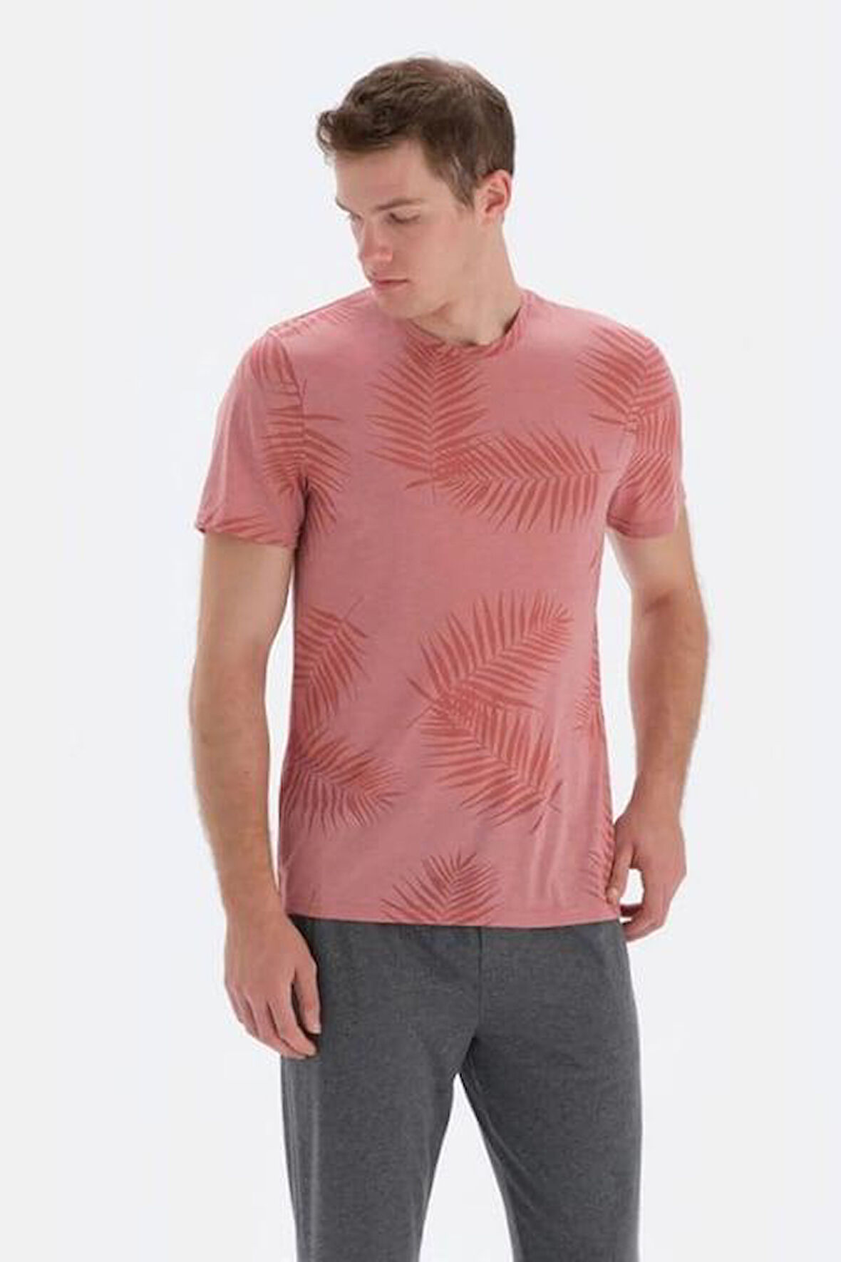 Eros 33060 Pamuklu Kısa Kollu Erkek Pijama Takımı SOMON