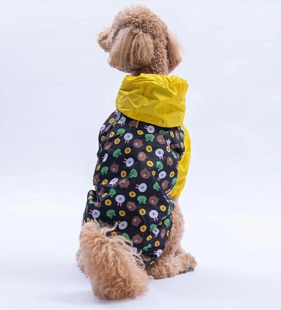 Pawstar Osaka Smile Polarlı Su Geçirmez Orta-Büyük Irk Köpek Yağmurluğu