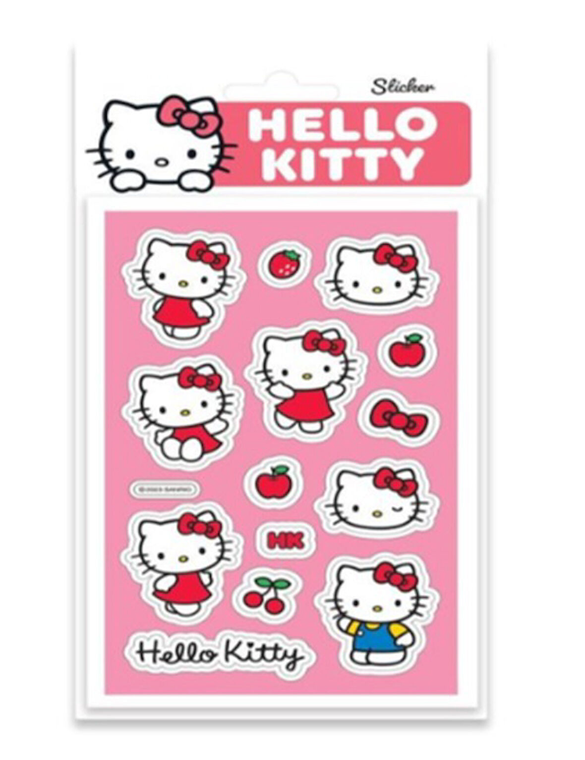 Gifi Hello Kitty Kağıt Sticker 2Li orijinal - 3 adet