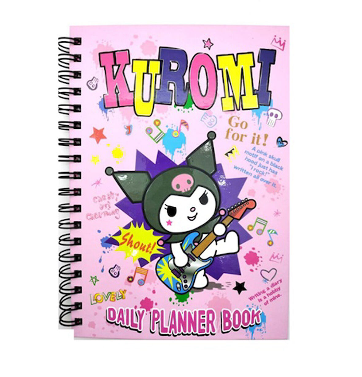 Gifi Daily Kuromi Planlama Defteri Spiralli 17X24