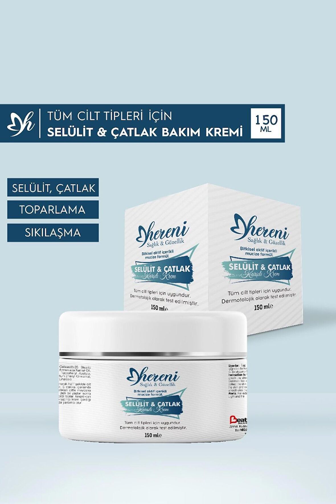 Hereni Çatlak Krem 150 ml