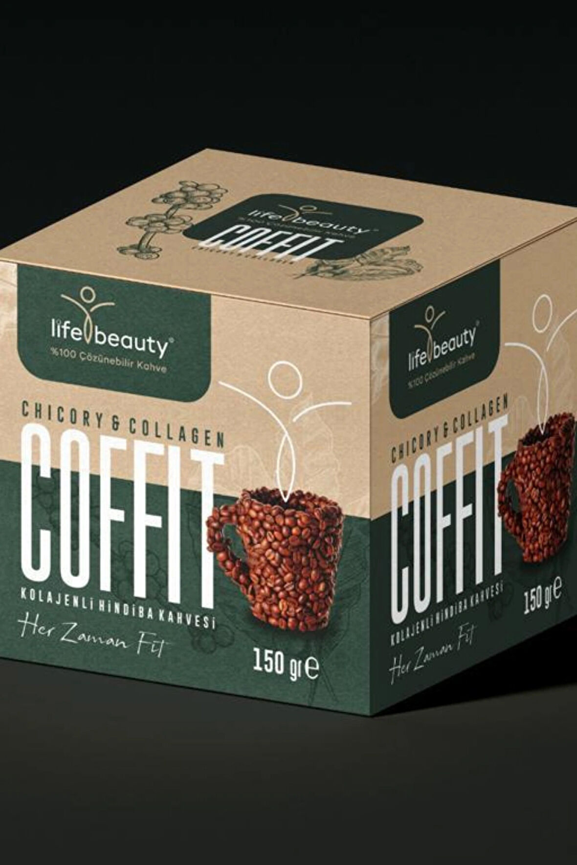 Life Beauty Coffit Kolajenli Hindiba Kahvesi 150 Gram