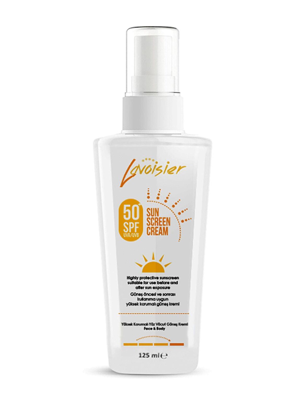 50 SPF Yüksek Korumalı Güneş Kremi 125ml