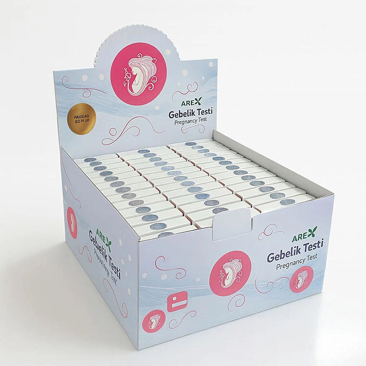 AREX GEBELİK TESTİ STANDLI 80 ADET 