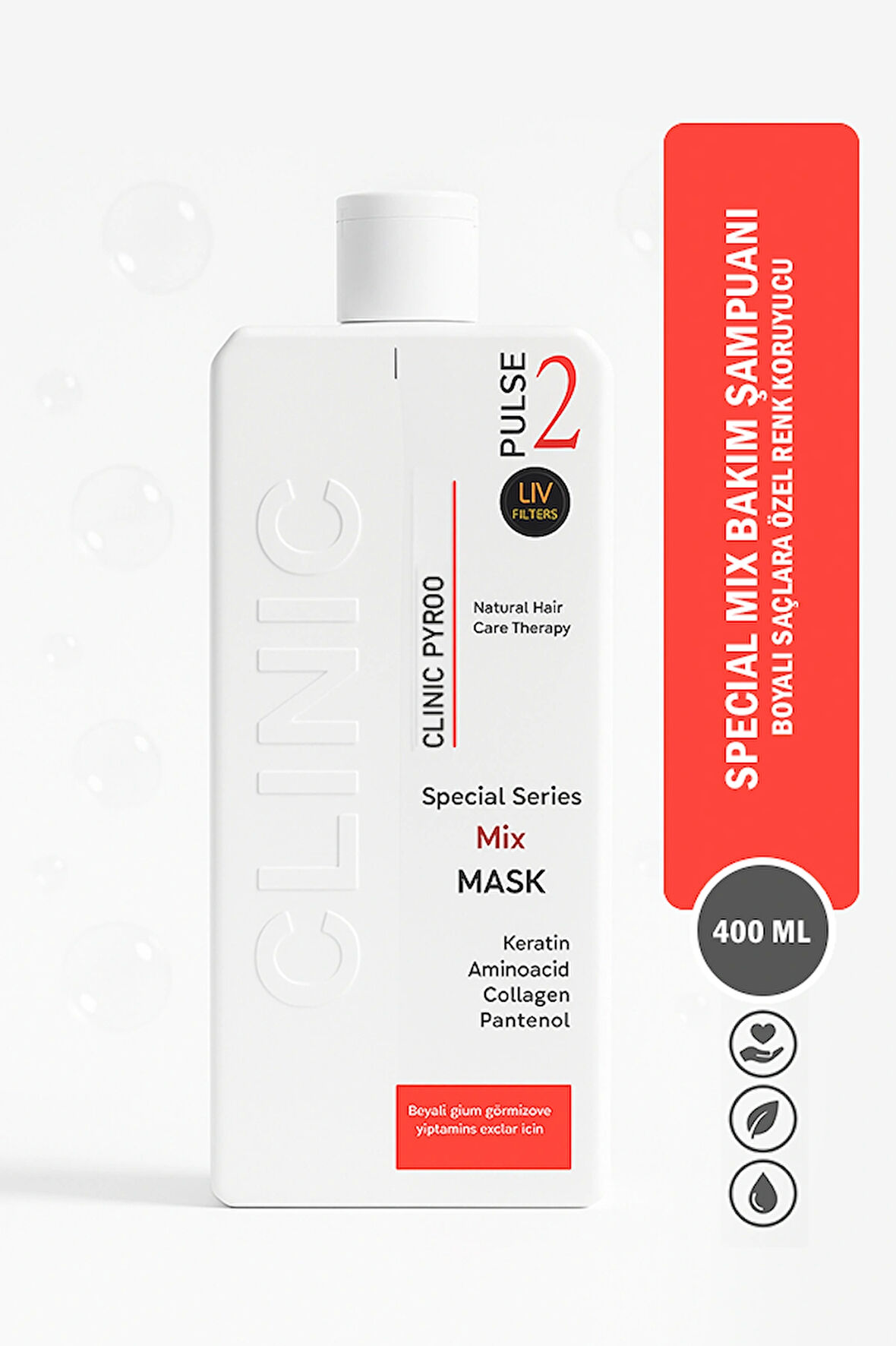 Boyalı Saçlara Özel Renk Koruyucu - Special Mix Bakım Şampuanı - No:2- 400 ml