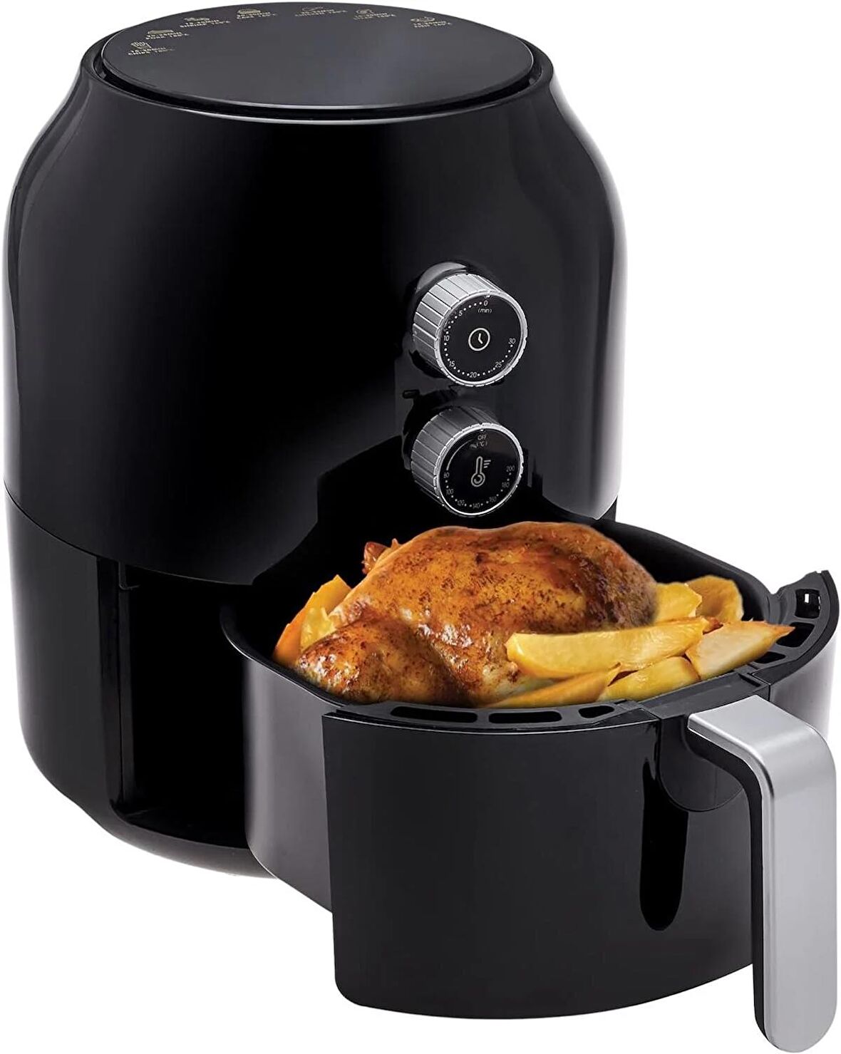 (OUTLET) Karaca Multifry Air Fryer 3.5 lt Yağsız Siyah Fritöz