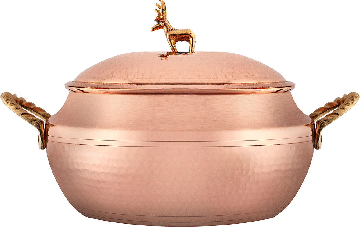Karaca Alacahöyük Bakır Güveç Tencere 16 Cm