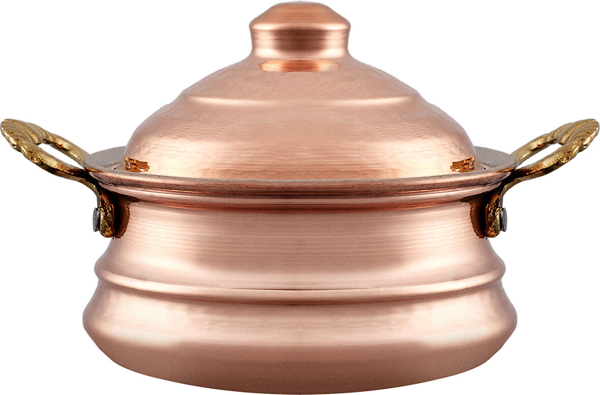 Karaca Alacahöyük Bakır Mini Güveç 8 Cm