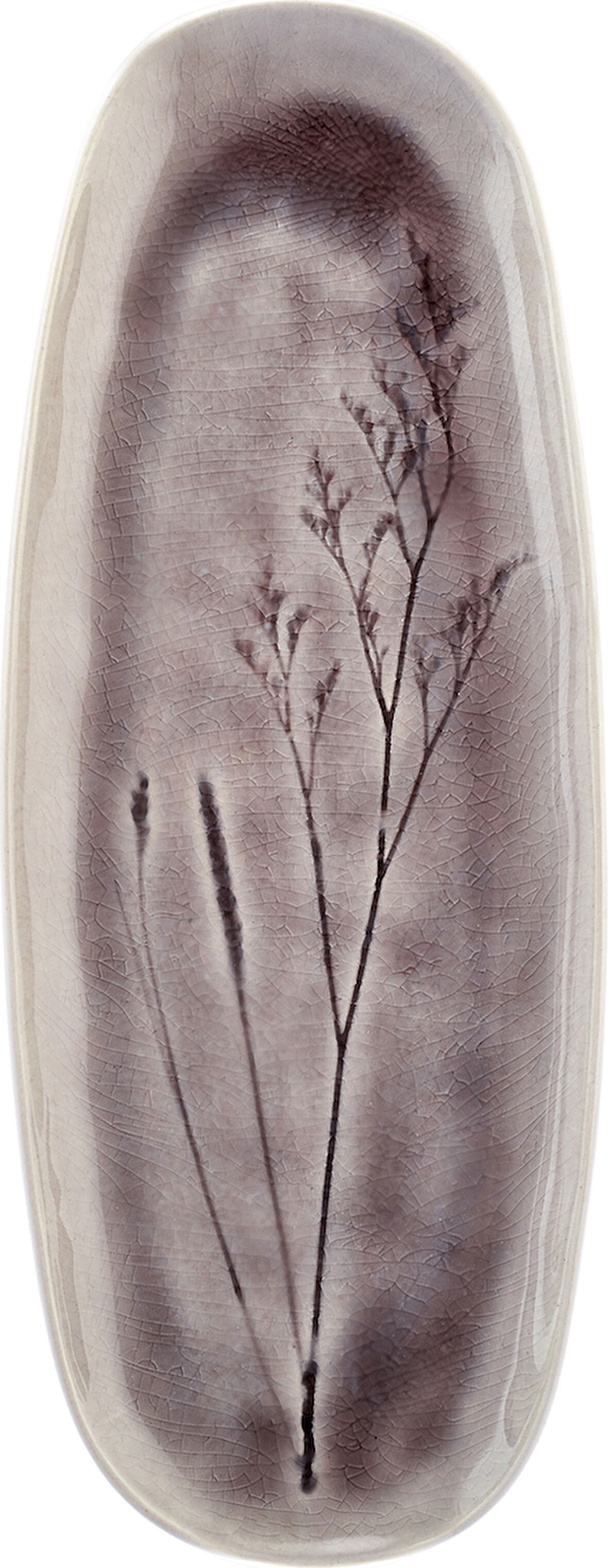 Karaca Fleurs Küçük Kayık Tabak 30 Cm