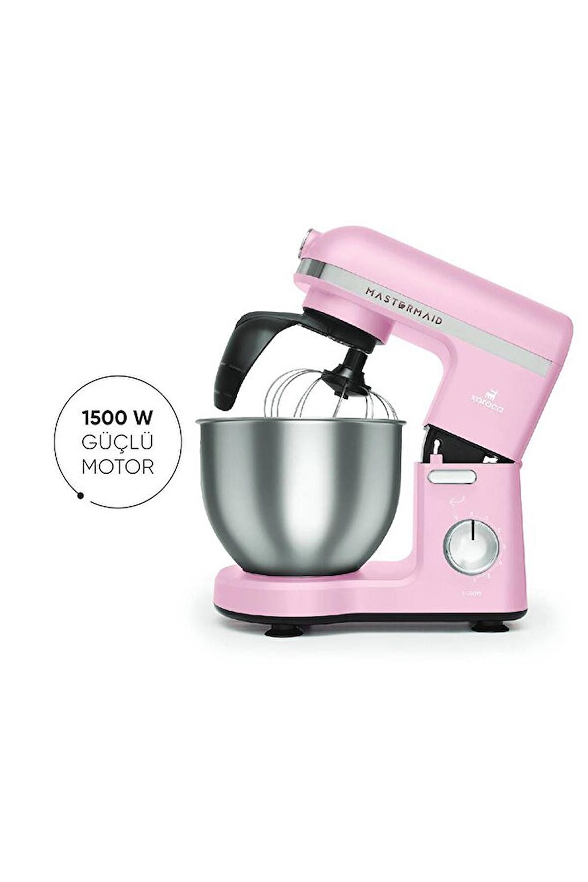 Mastermaid Chef Pro Çift Kollu Mutfak Şefi 1500 W Pink