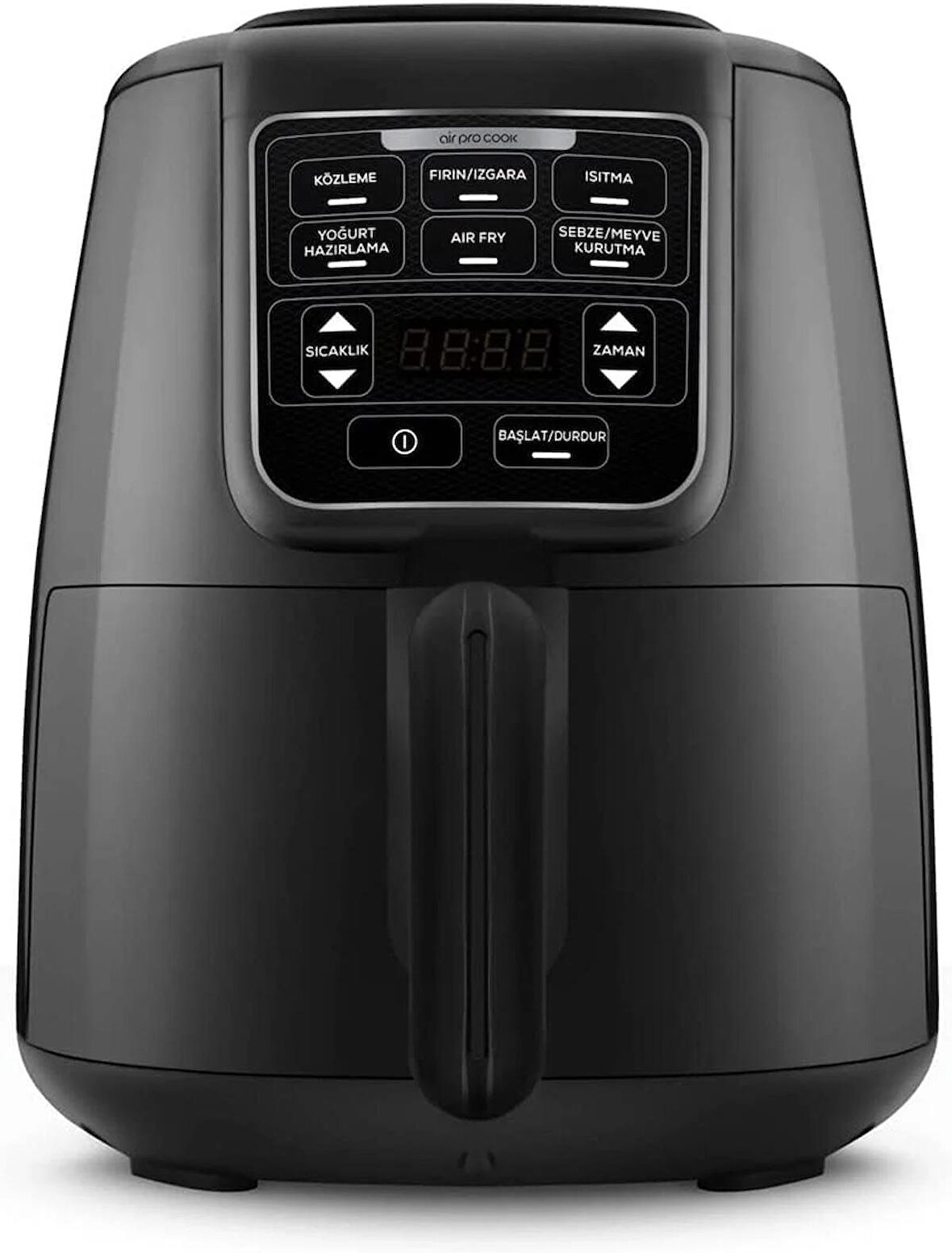 (OUTLET) Karaca Air Pro Cook Köz XL Airfryer 4 lt Yağsız Black Shine Fritöz