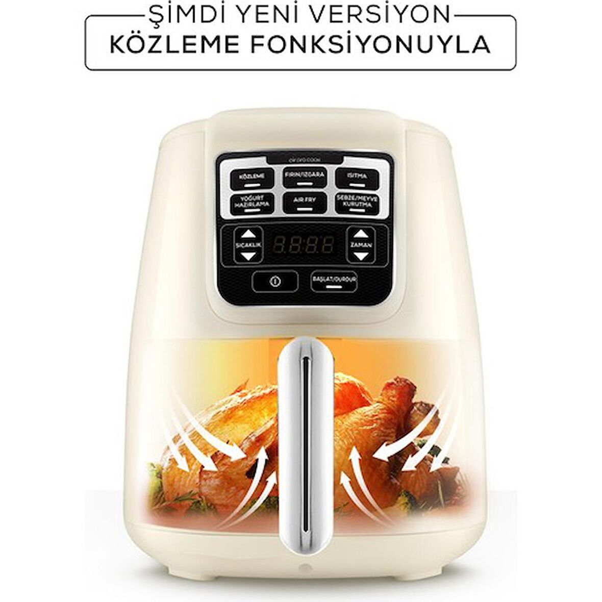 Karaca Air Pro Cook Köz XL Airfryer Starlight Fritöz  