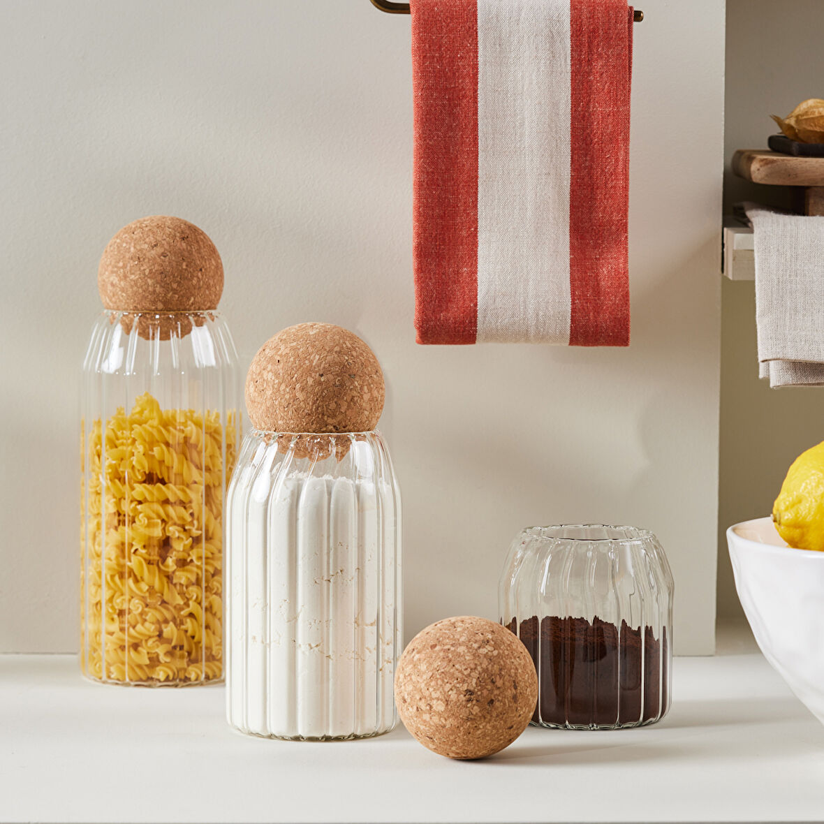 Karaca Rotana 3'lü Cam Saklama Kabı