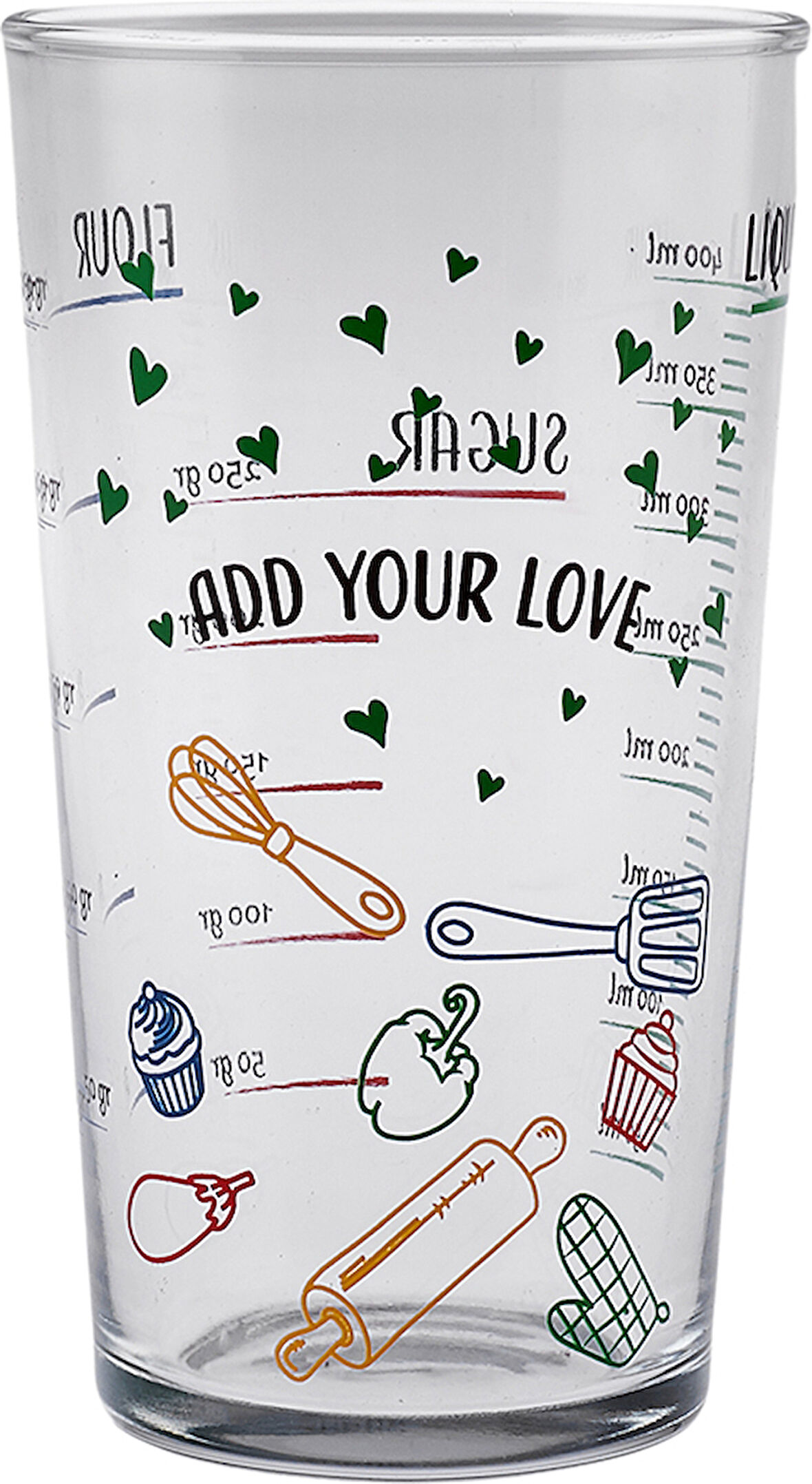 Karaca Carme Yeşil Ölçü Bardağı 550 Ml