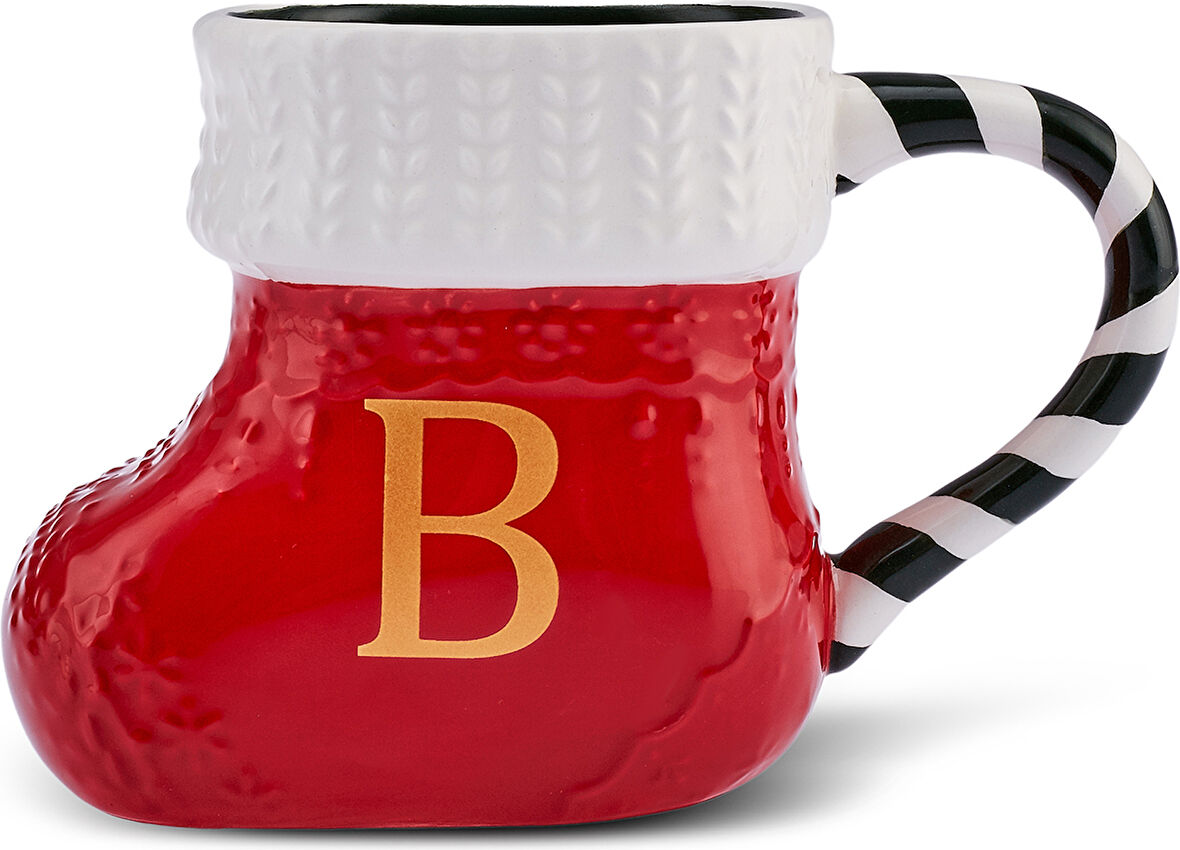 Karaca New Year Yılbaşı B Harfli Kupa