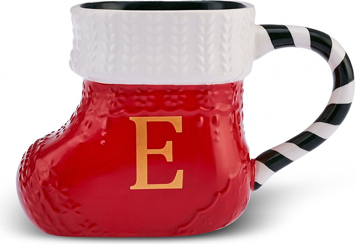 Karaca New Year Yılbaşı E Harfli Kupa