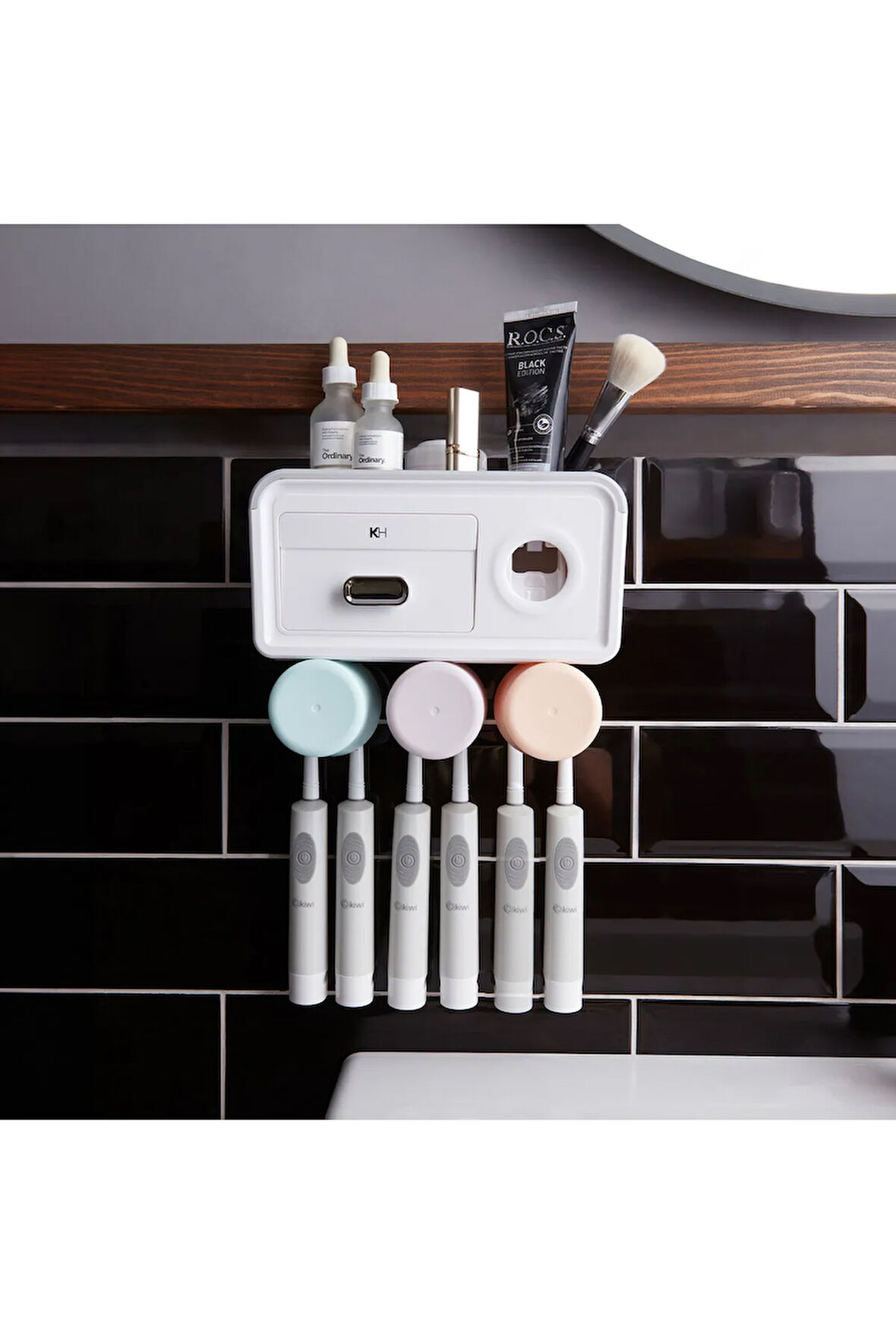 Karaca Home Glenda Banyo Organizer Aksesuar 12,5x23x12 cm