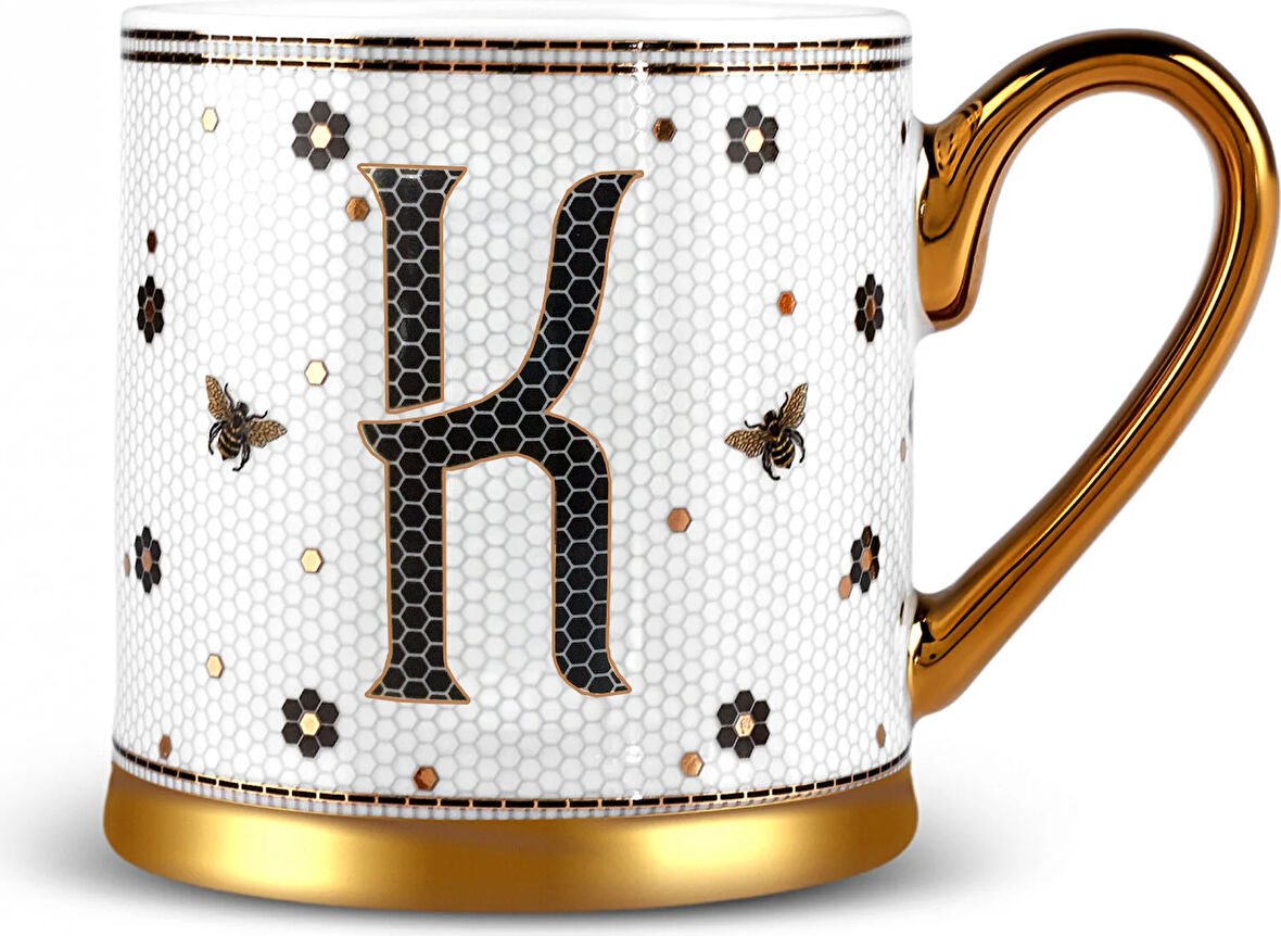 Karaca K Harfli Kupa 330 ml