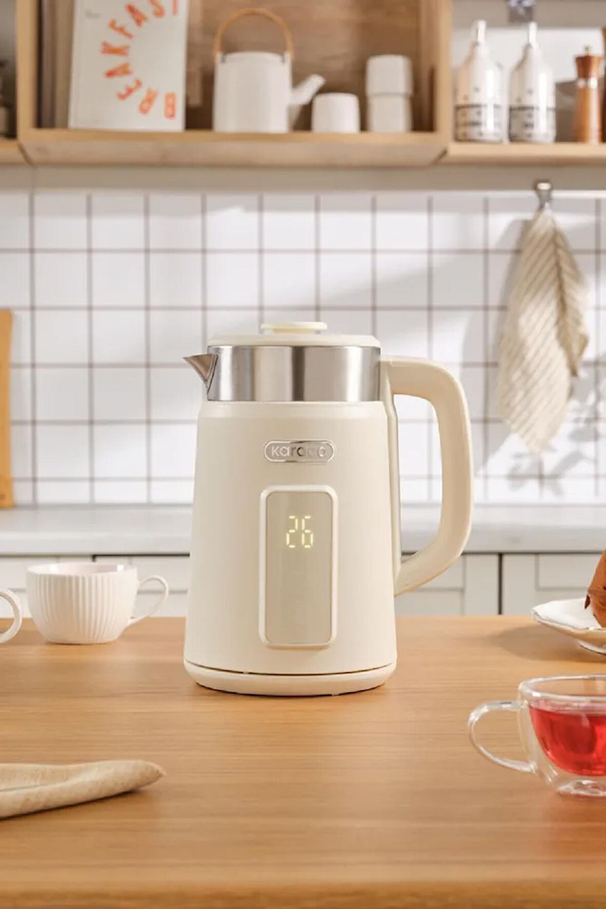 Multiboil Retro Cool Touch Kettle Su Isıtıcı Cream