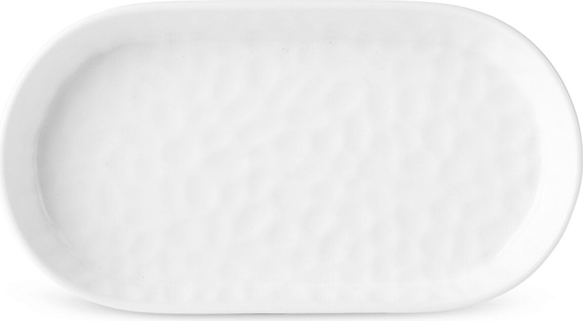 Karaca x Refika Bembeyaz Kayık Tabak 18 Cm