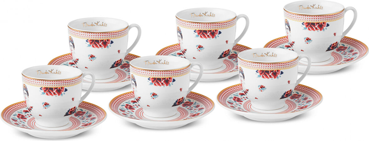 Karaca Frida 6 Kişilik Kahve Fincanı 80 Ml