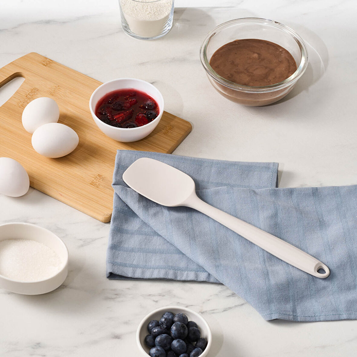 Crick Crack Harmony Silikon Uçlu Spatula 28,5x6,2x1,5 Cm