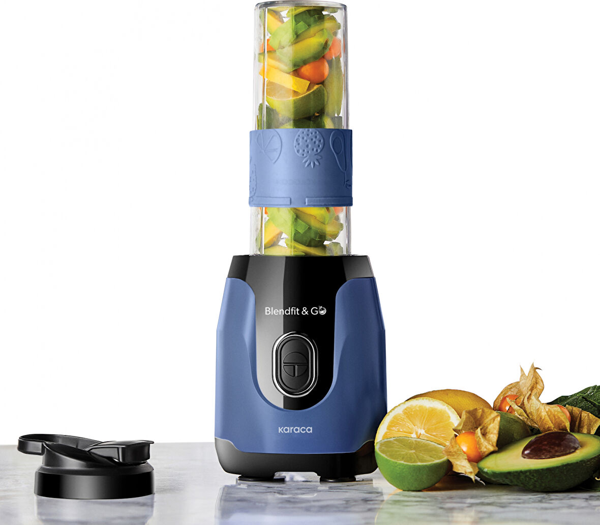 Karaca Blendfit Go Personal Kişisel Smoothie Blender Marine Blue