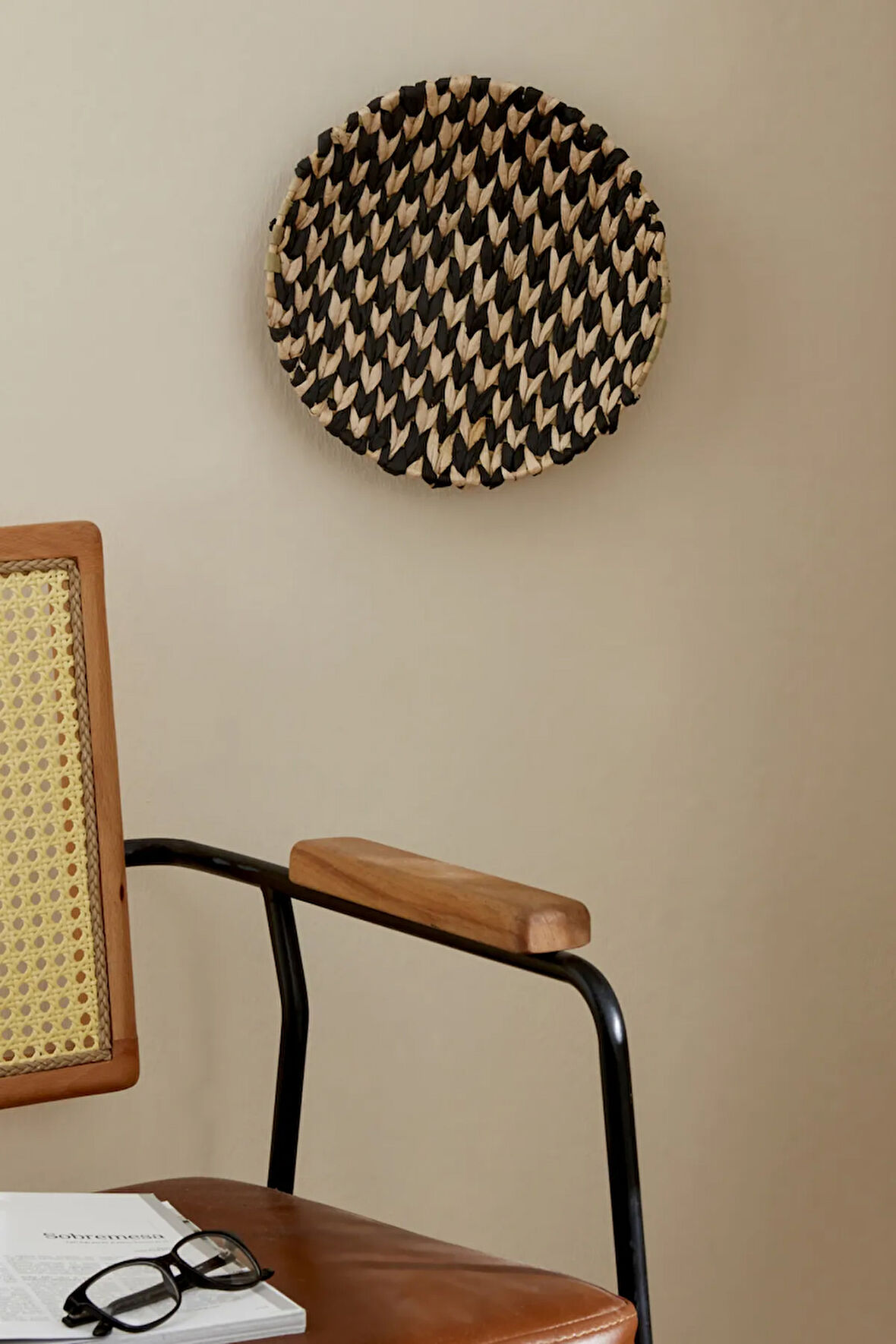 Karaca Home Orlanda Hasır Duvar Tabağı 25 cm