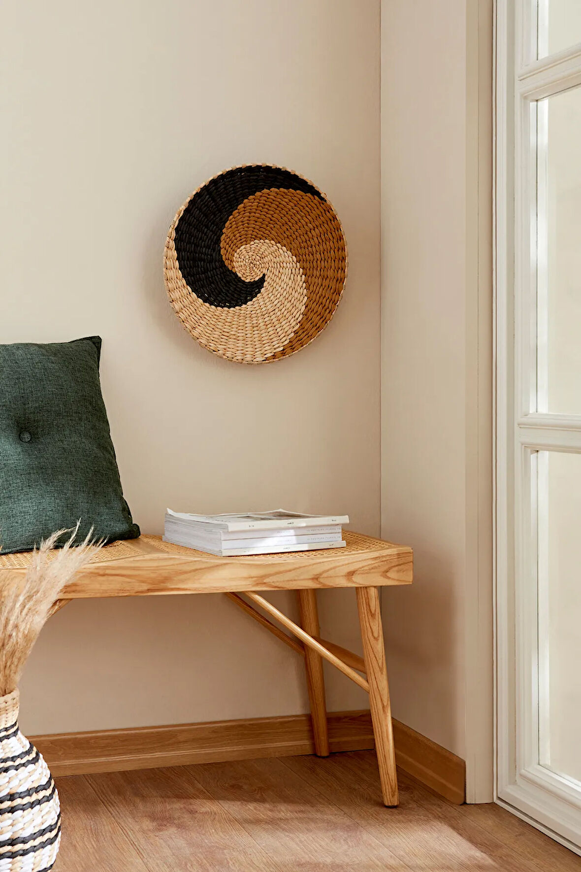 Karaca Home Valona Hasır Duvar Tabağı 40 cm