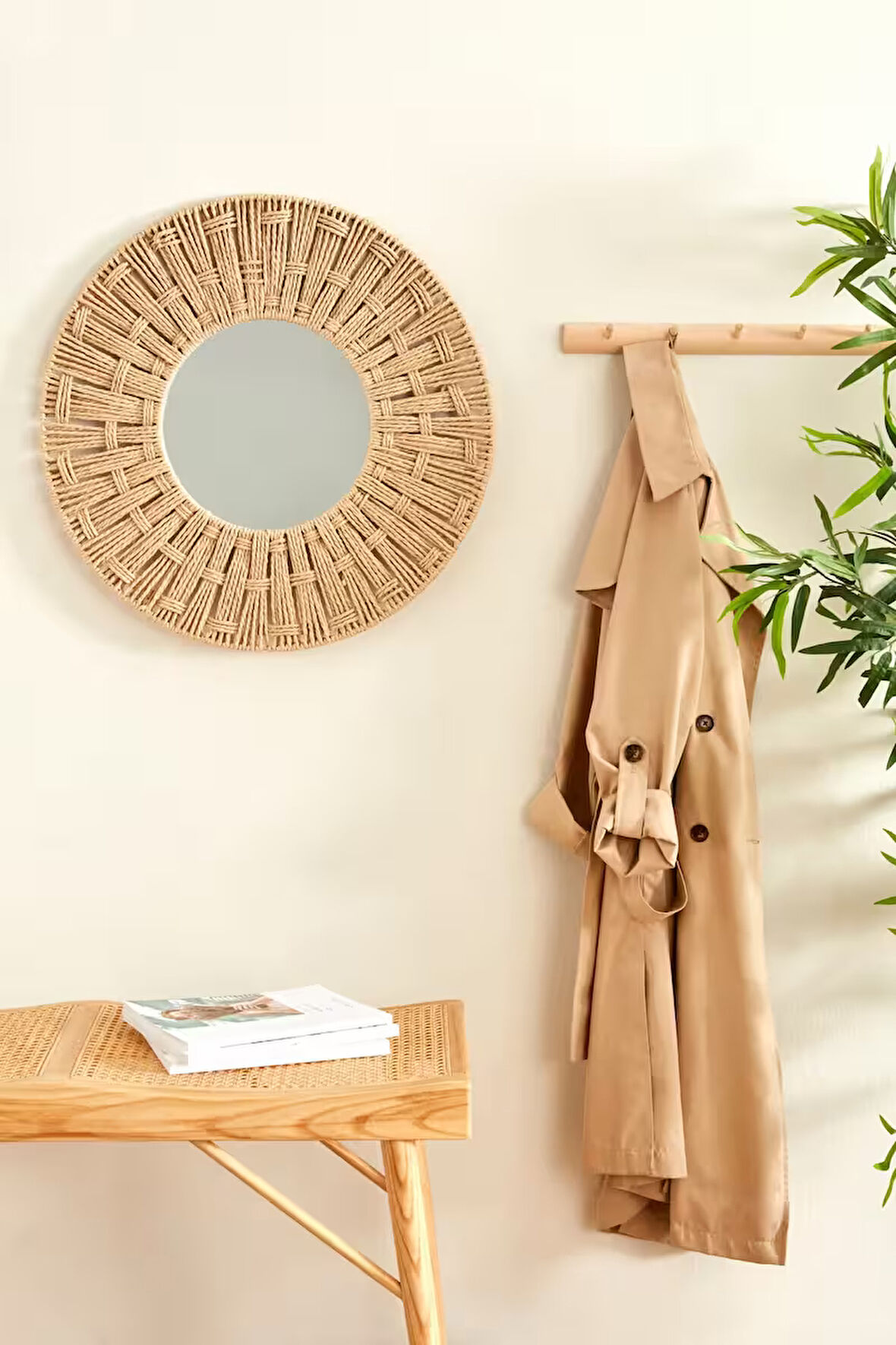 Karaca Home Bohemian Duvar Aynası 58 cm
