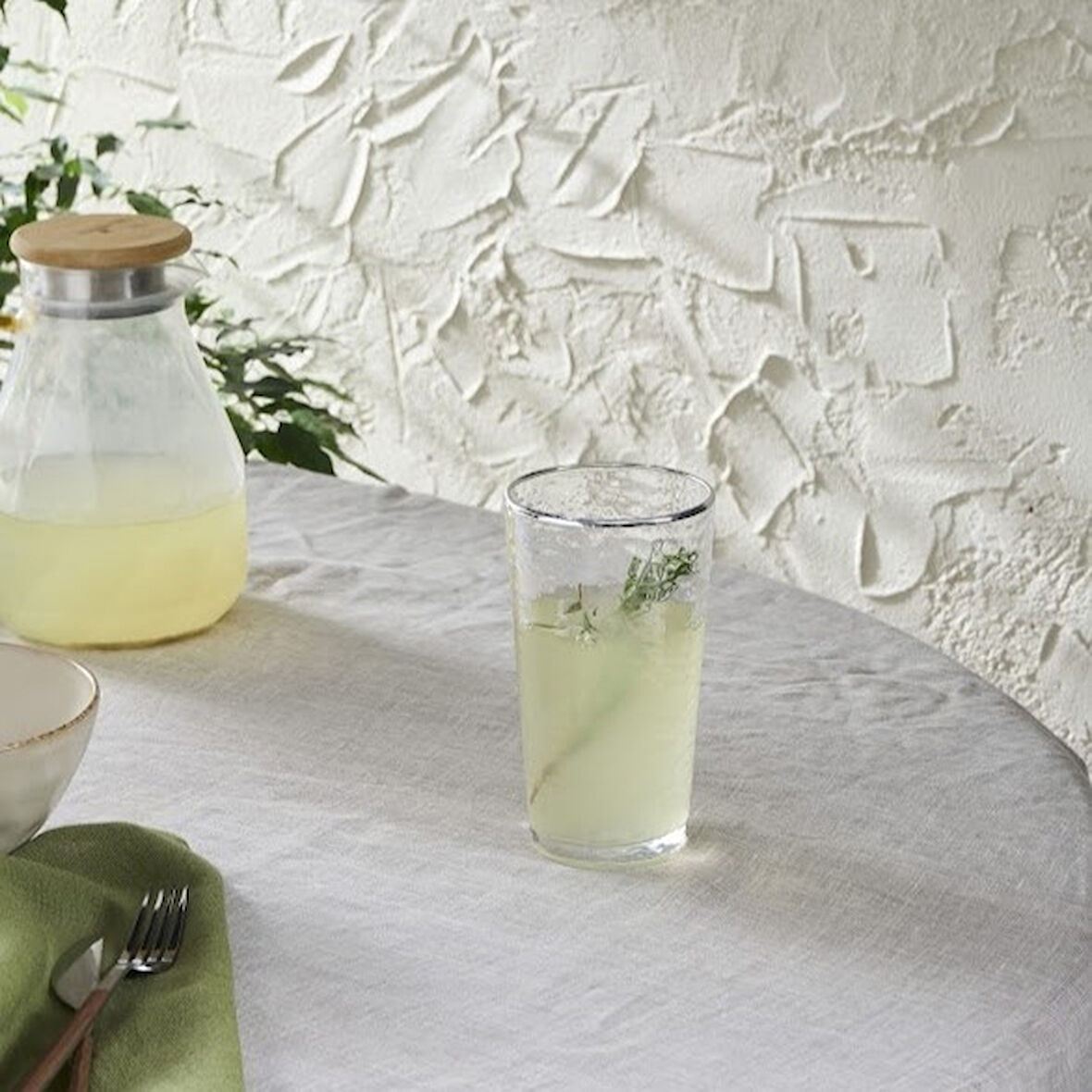Karaca Akroma Transparent Meşrubat Bardağı 590 ml Platin