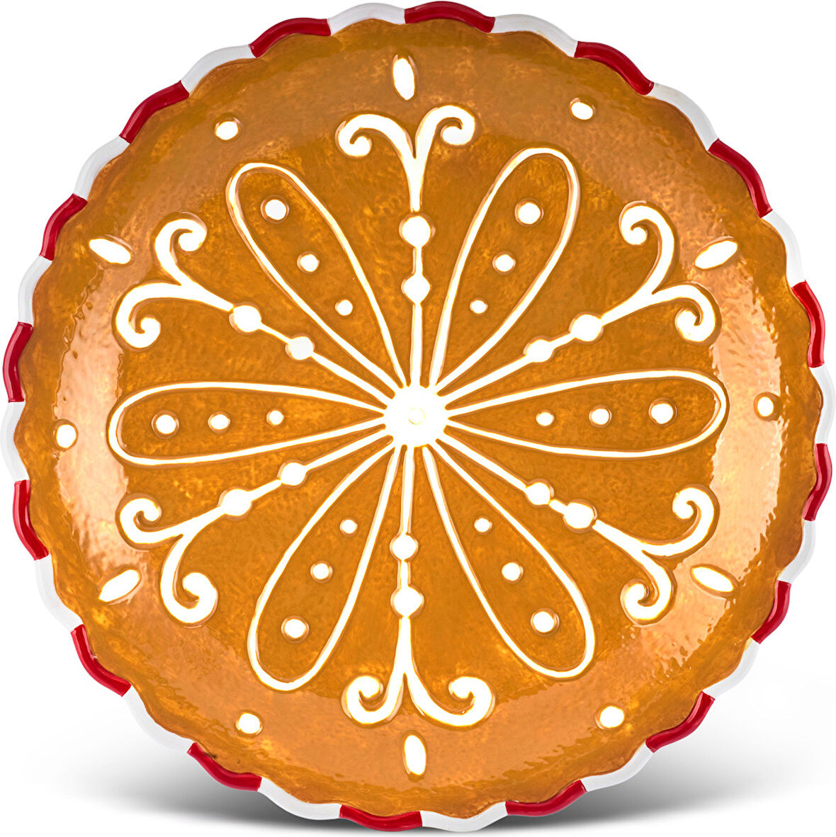 Karaca New Year Yılbaşı Gingerbread Servis Tabağı 30 Cm