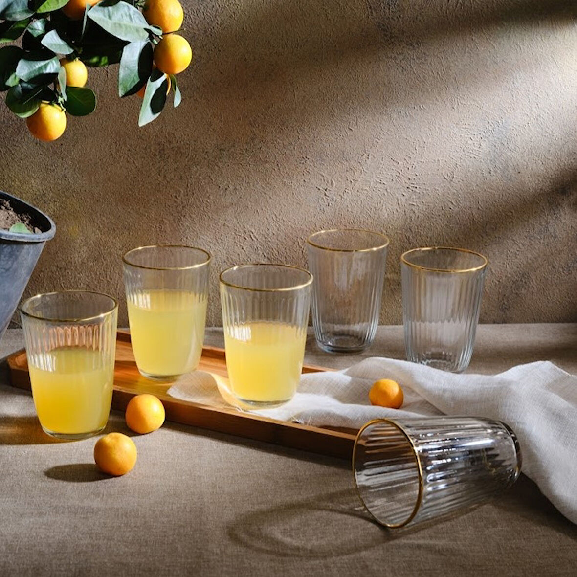 Karaca Ravello 6'lı Meşrubat Bardağı 370 ml