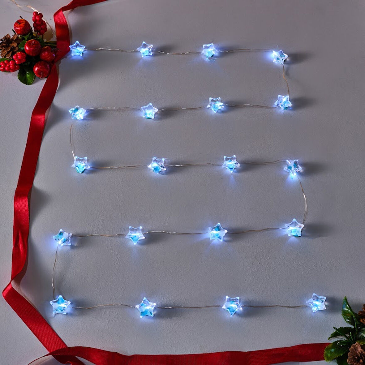 Karaca New Year Yılbaşı Yıldızlı Led Şerit 2,5 Metre