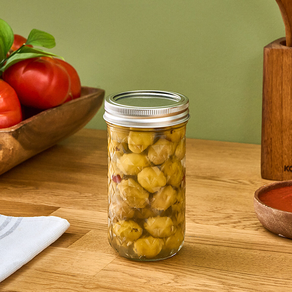 Karaca x Refika Boyunsuz Kavanoz Baklava Desen 500 Ml