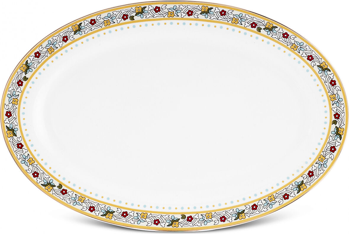 Karaca Nevra Kayık Tabak 35 cm