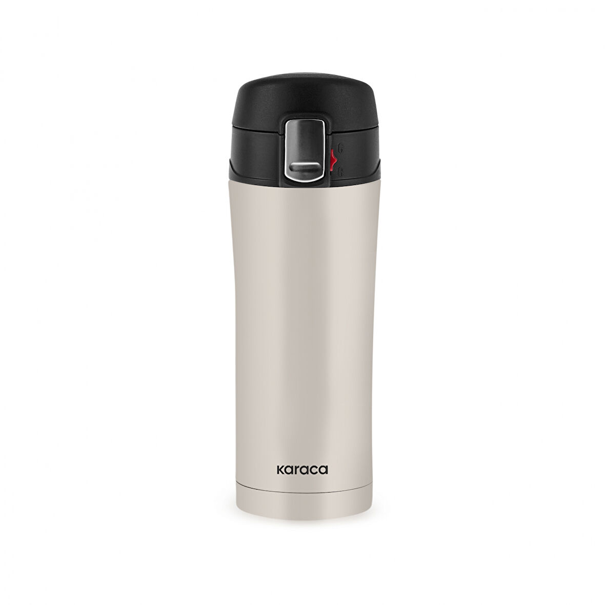 Karaca Pluton Çelik Sızdırmaz Termos Krem 450 ml