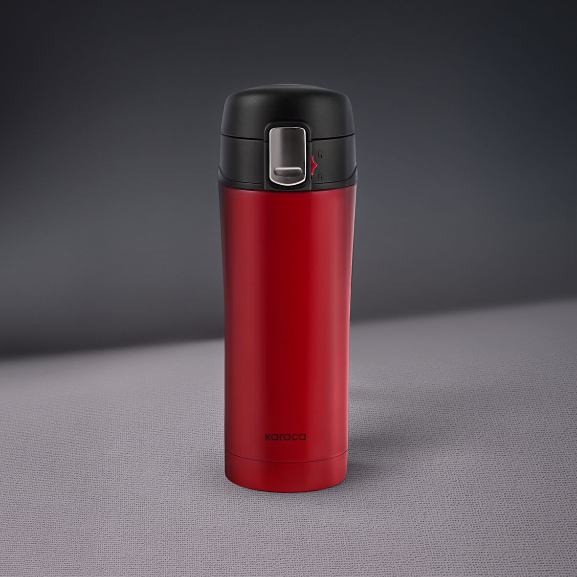 Karaca Pluton Çelik Sızdırmaz Termos Kırmızı 350 ml