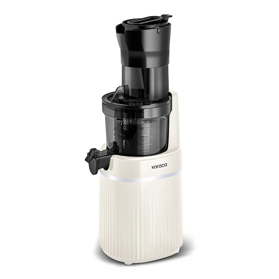Karaca Fresh Press Slow Juicer Yavaş Sıkım Katı Meyve Sıkacağı Cream