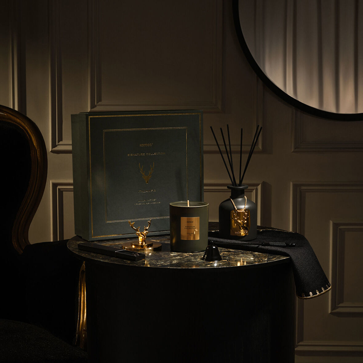 Karaca Signature Collection Reed Mum ve Oda Kokusu İtalian Fig