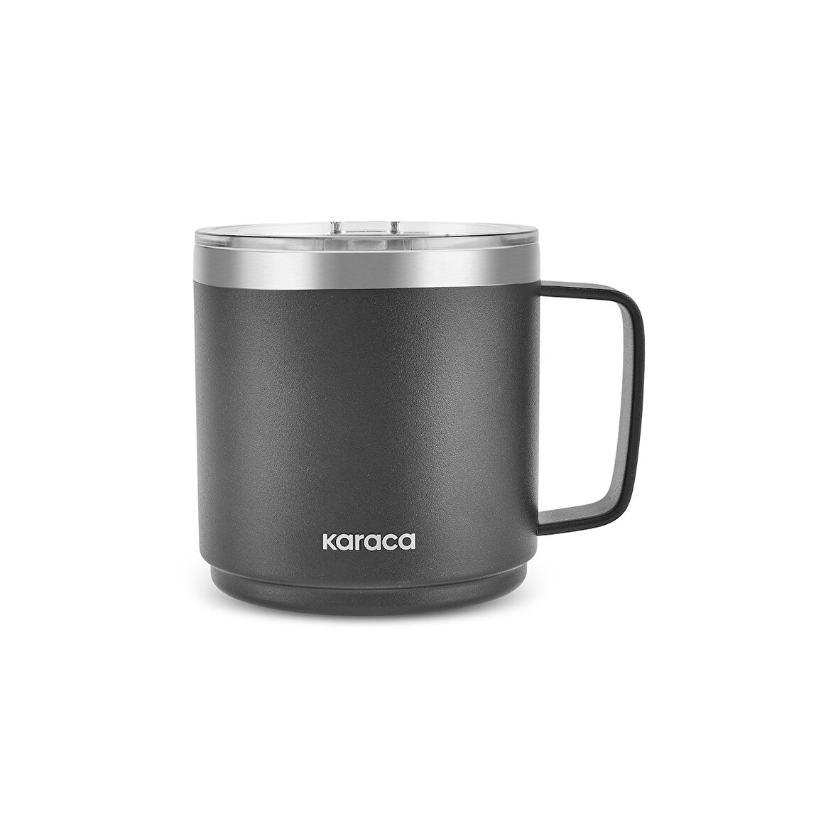 Karaca Thermal Çelik Mug 420 ml Siyah