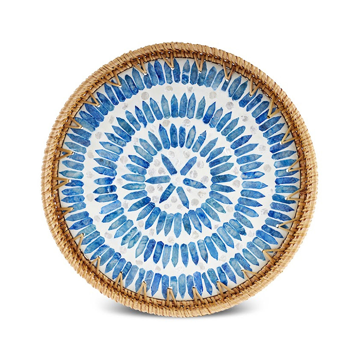 Karaca Erica Rattan Yuvarlak Tepsi 30x3 cm