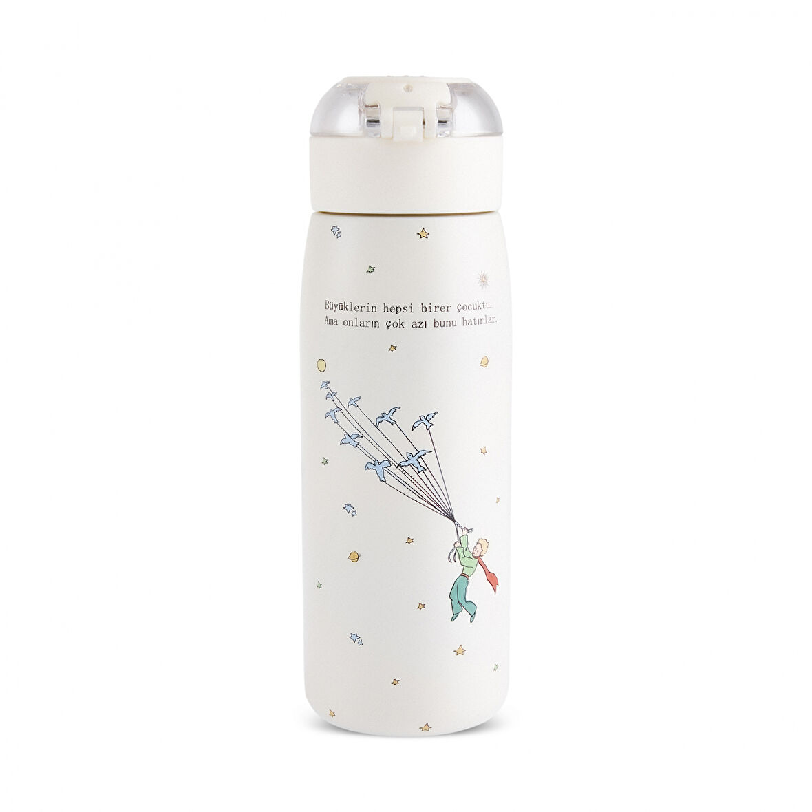 Karaca Prince Çelik Sızdırmaz Termos Krem 600 ml