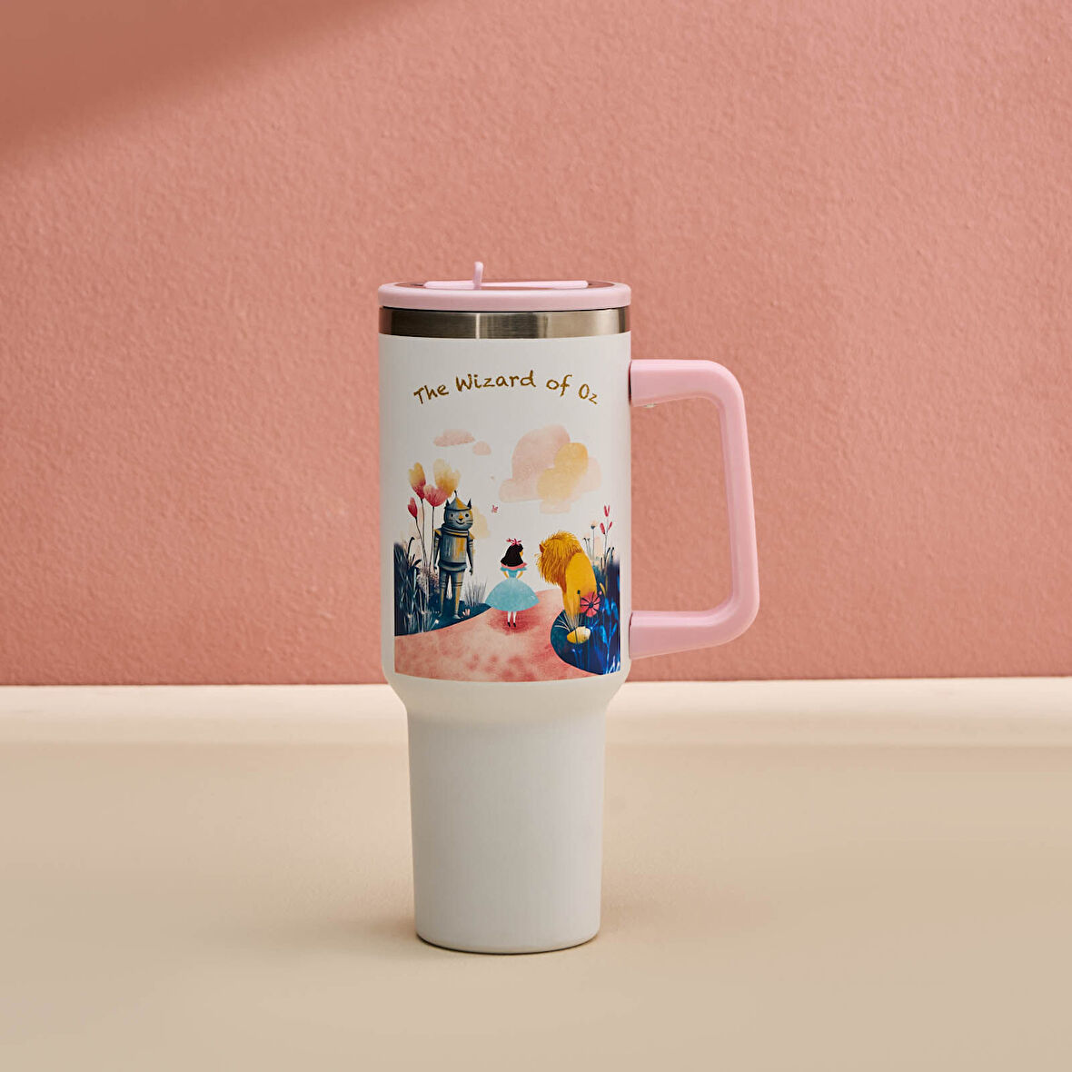 Karaca Star Hero Ozi Çelik Sızdırmaz Termos Pembe 1150 ml
