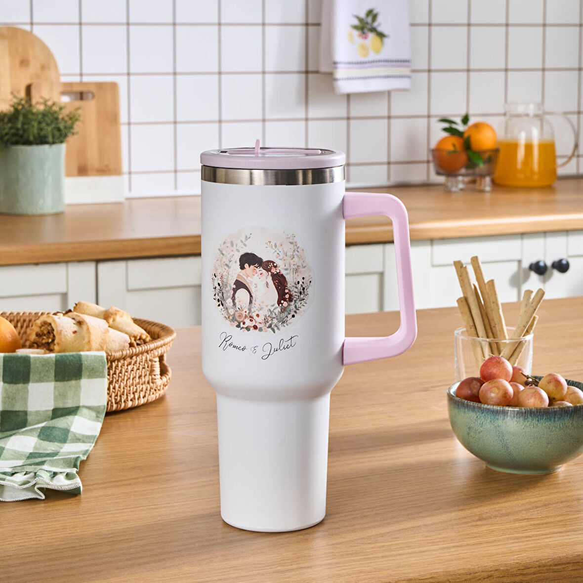 Karaca Star Hero Romeos Çelik Sızdırmaz Termos Lila 1150 ml