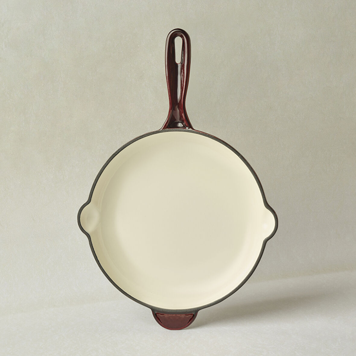 Karaca Heritage Demir Döküm Emayeli Tava Kırmızı 26 cm