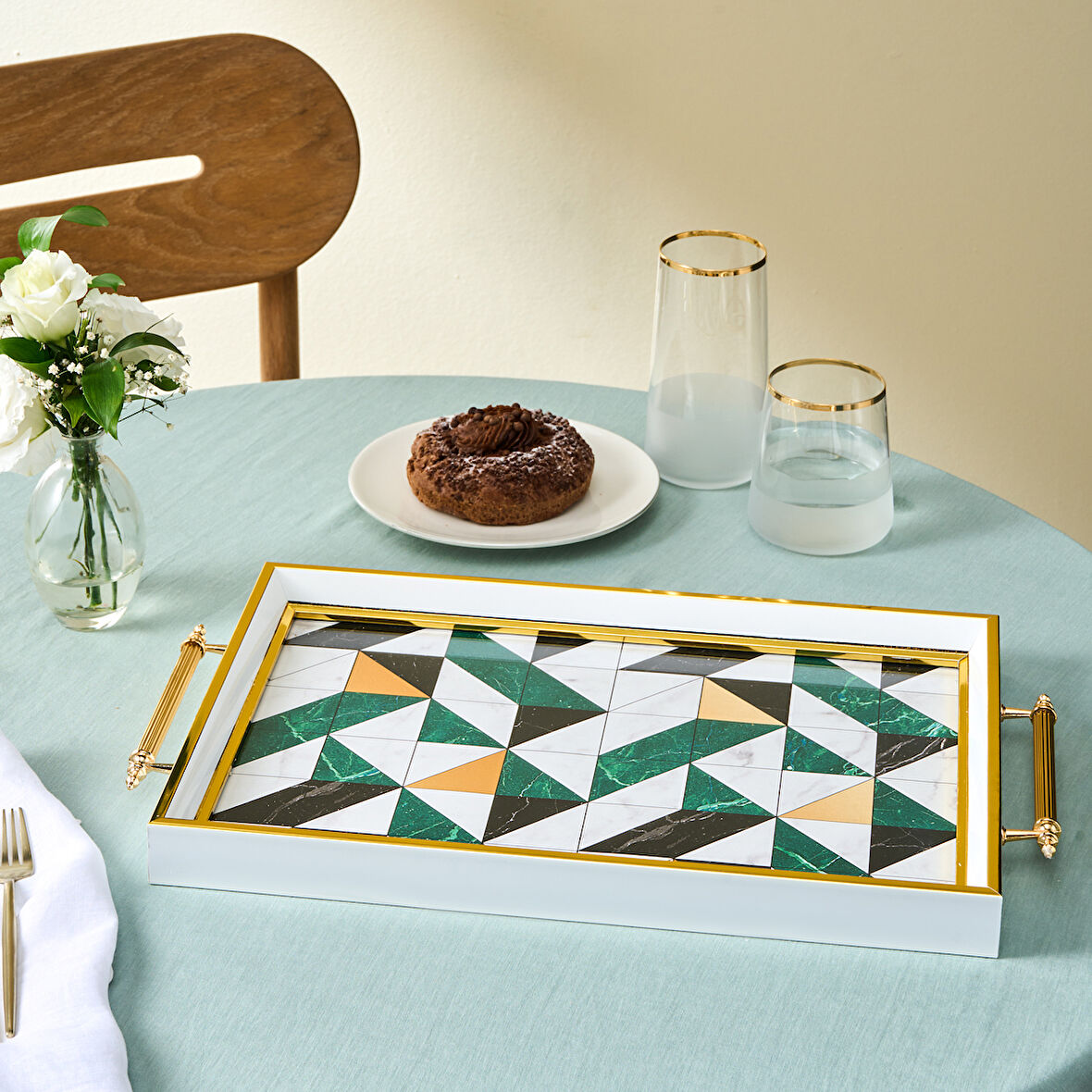 Karaca Niva Dikdörtgen Tepsi 42 cm