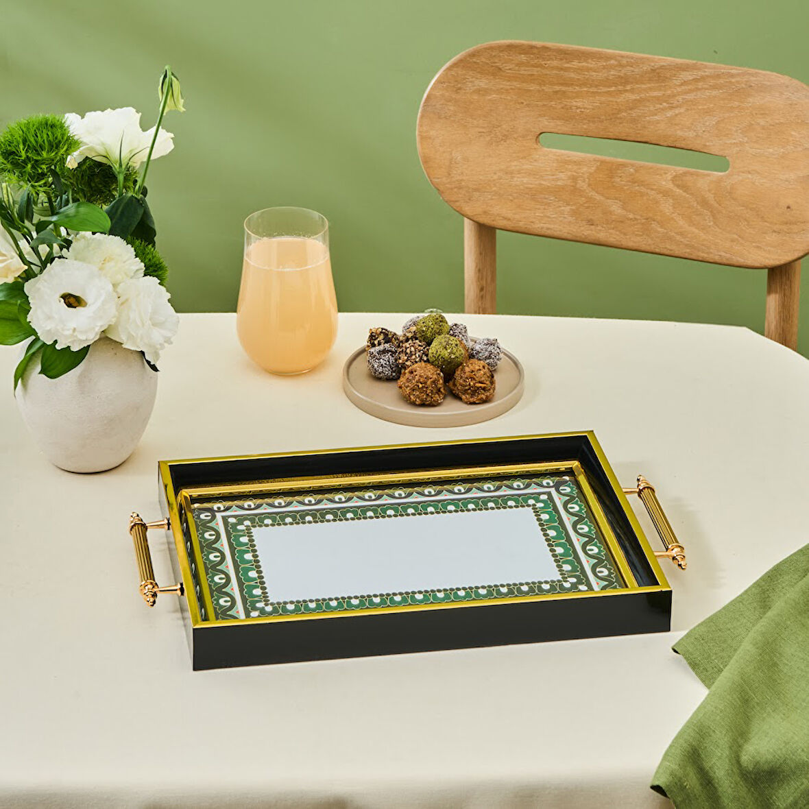 Karaca Lagada Dİikdörtgen Tepsi 35 Cm