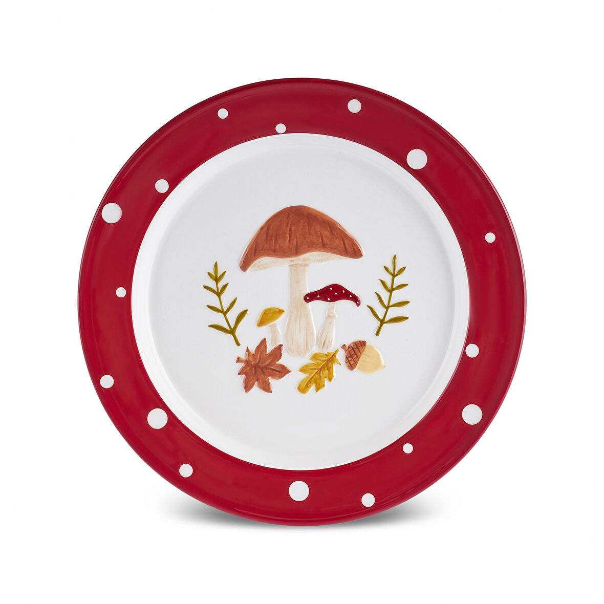 Karaca Cozy Mantar Servis Tabağı 26 cm