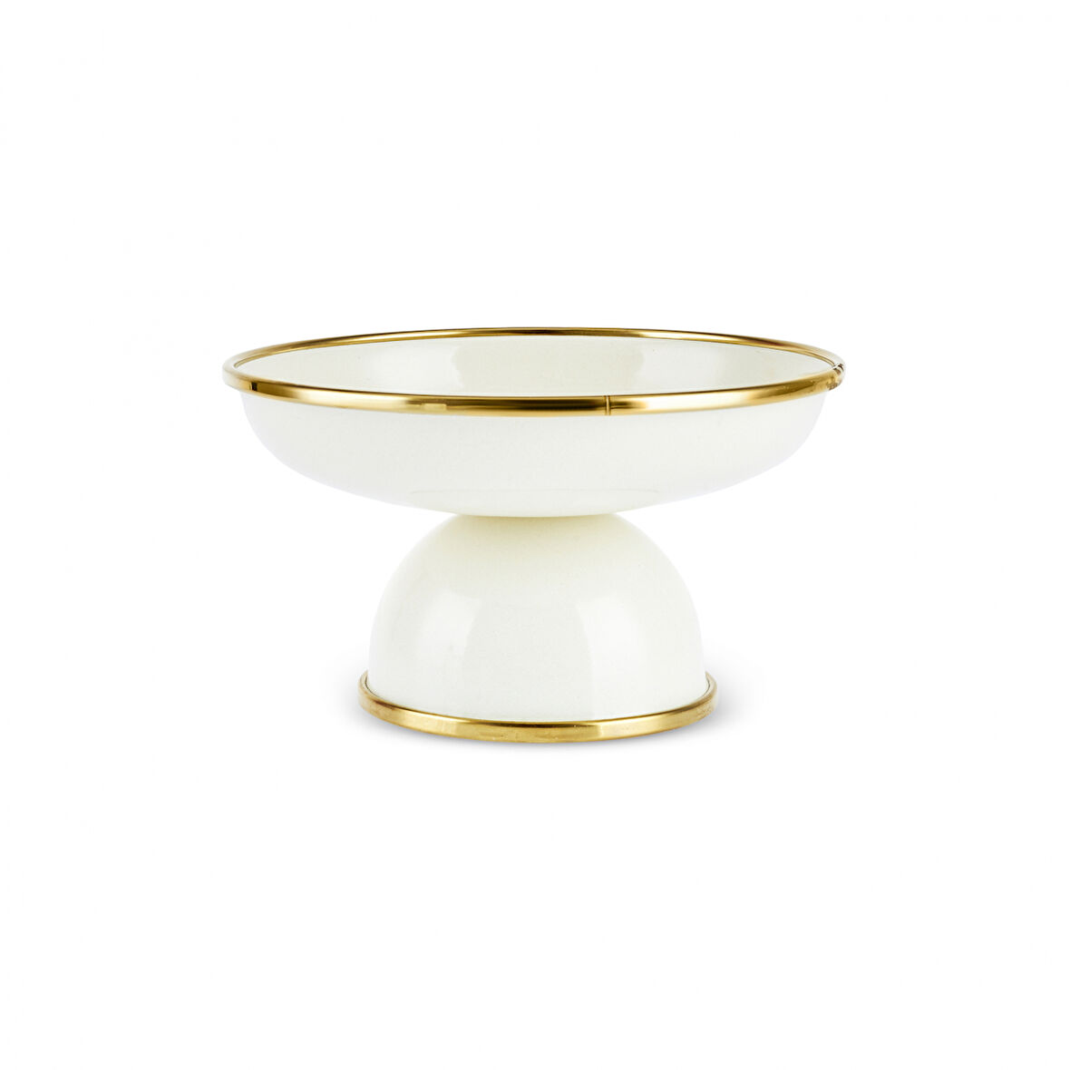 Karaca Viyan Emaye Ayaklı Sunumluk Gold 14 cm